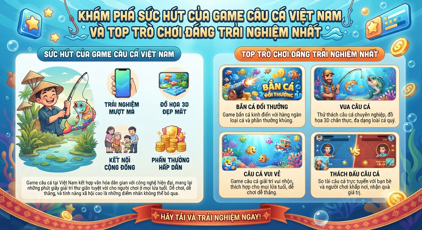 game câu cá việt nam